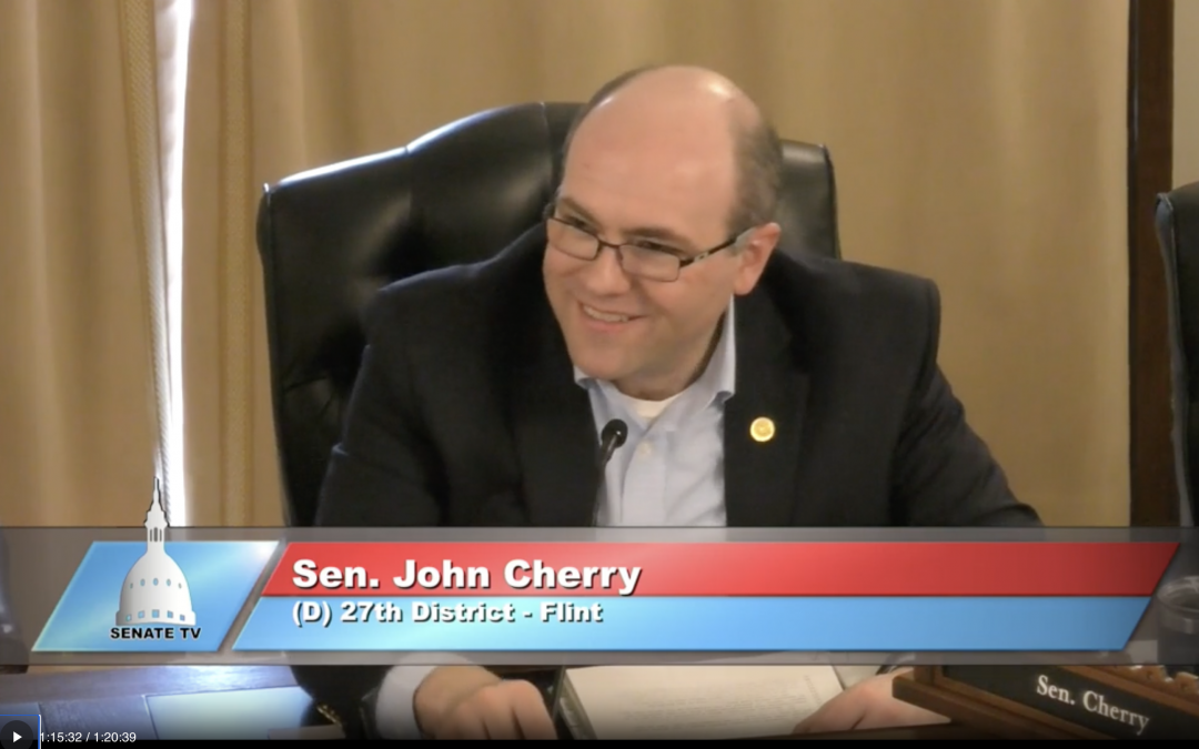Sen. Cherry Named Legislator of the Year by Michigan Economic Developers Association