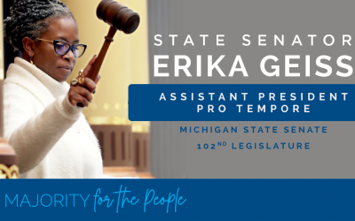 Geiss Named Assistant President Pro Tempore for New Majority