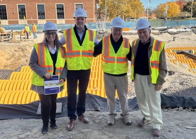 Hertel groundbreaking