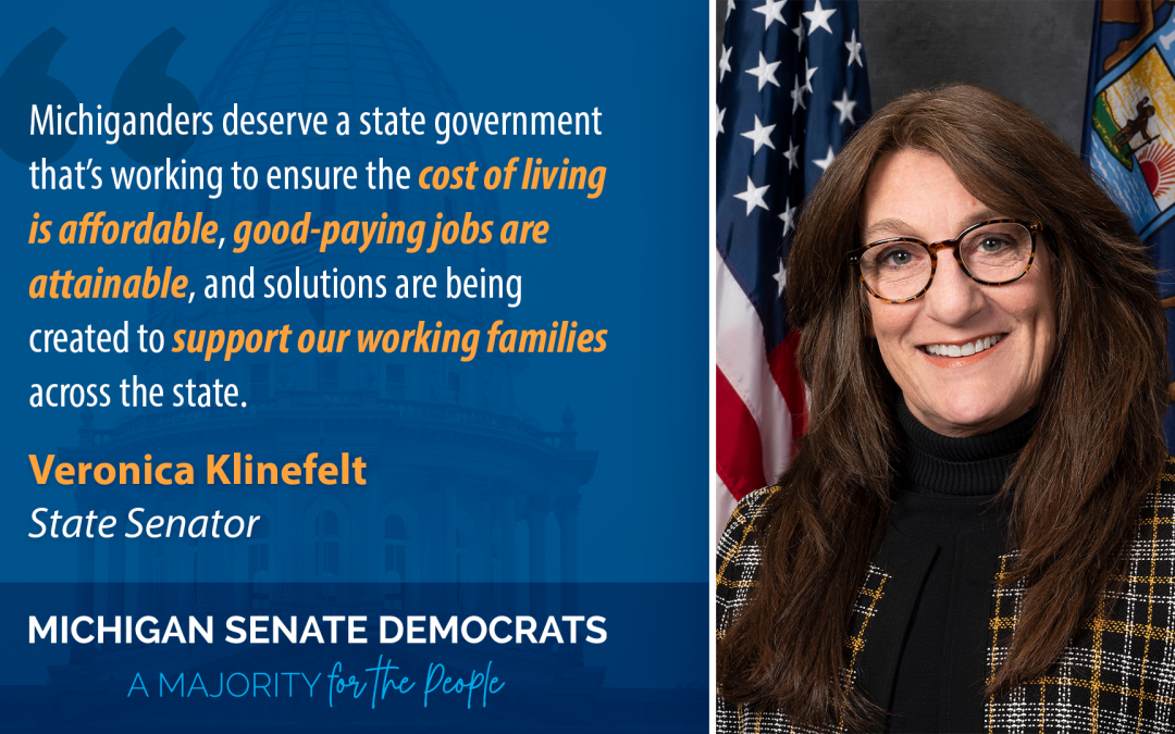 Sen. Klinefelt on Gov. Whitmer’s State of the State Address