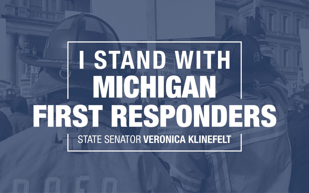 Sen. Klinefelt Introduces Legislation in the Senate to Support First Responders and Protect Michigan Communities