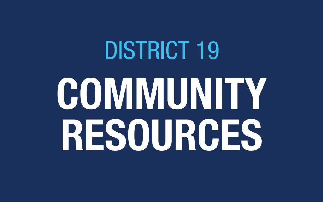 Senate District 19 Tornado Resources