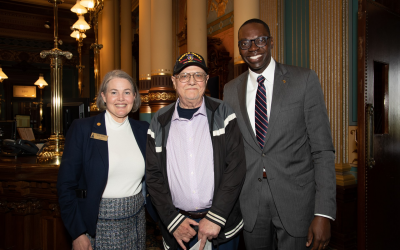 Sen. Shink Joined by Jackson County Vietnam Veteran, Purple Heart Recipient for Senate’s 28th Annual  Memorial Day Ceremony 