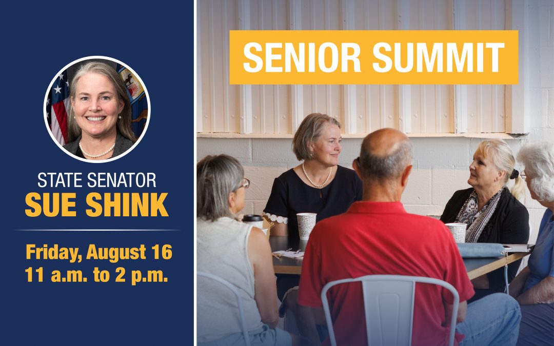 Sen. Shink to Host Senior Summit in Jackson on August 16