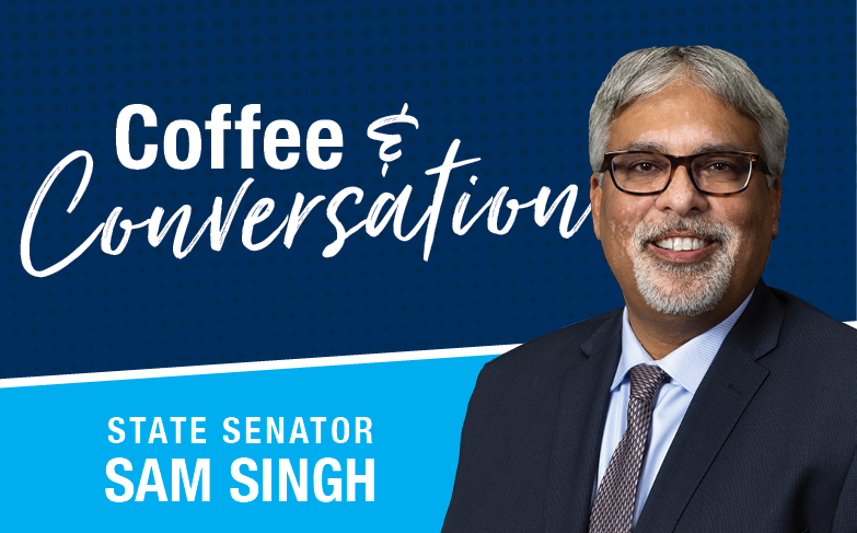 Reminder – Join Sen. Singh for Coffee & Conversation!