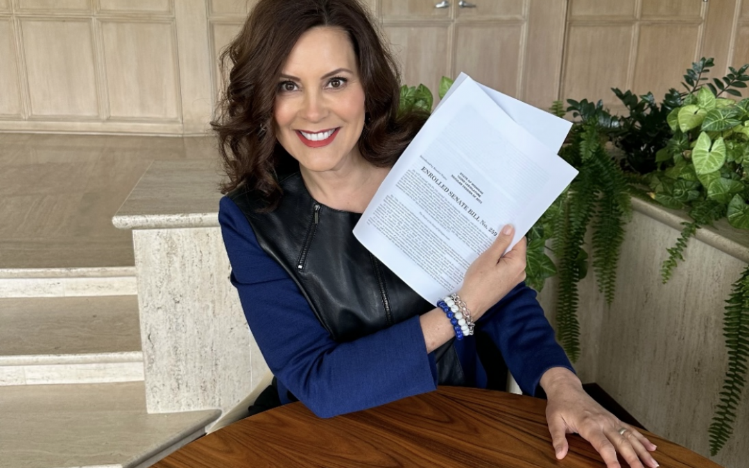 Gov. Whitmer Signs Legislation Expanding Absentee Voting for Michigan Service Members Overseas