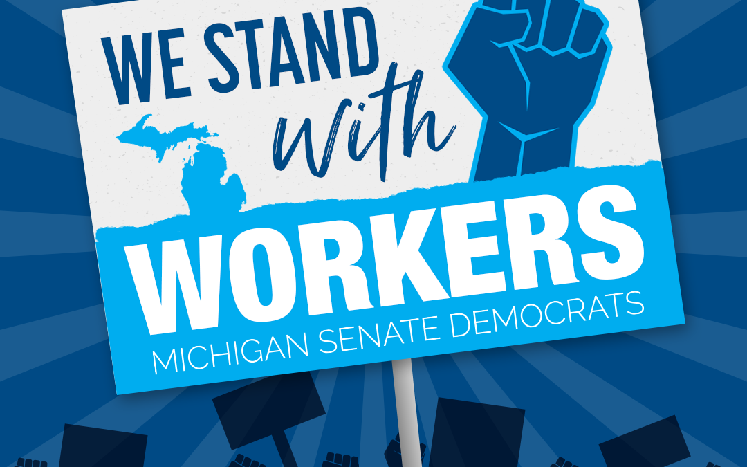 Sen. Wojno Stands with UAW Workers as Strike Begins