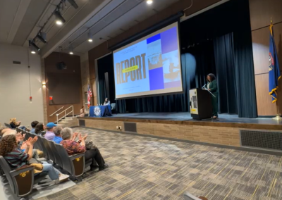 Sen Anthony with Attorney General Nessel at an event