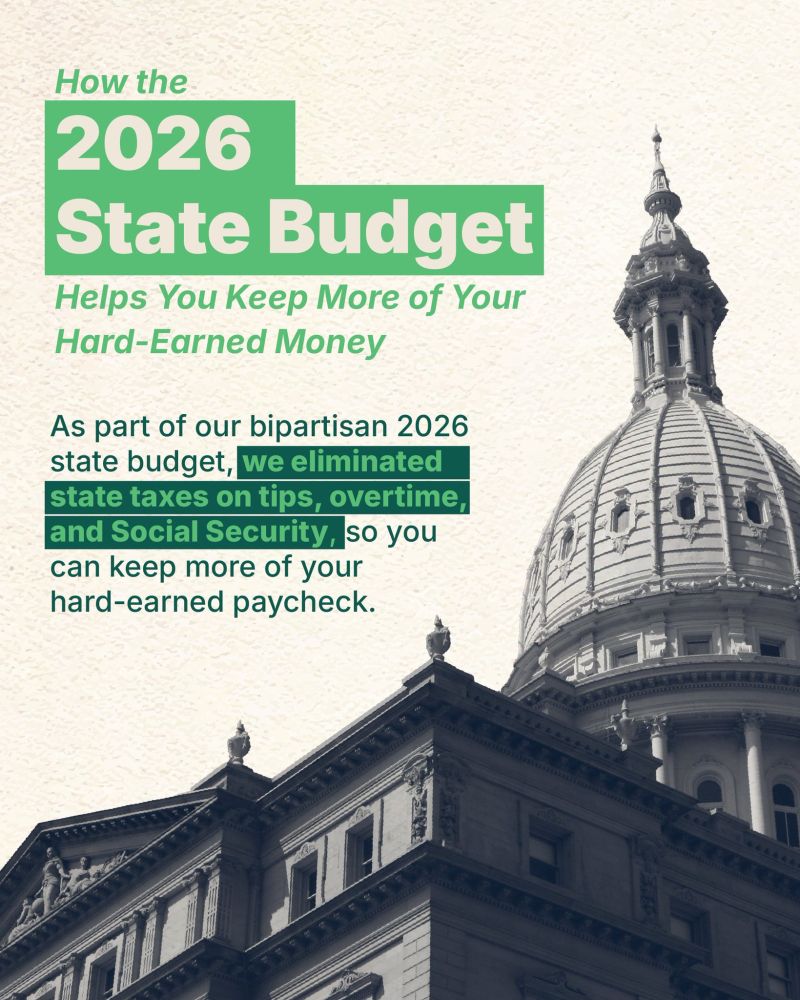 Image for the Tweet beginning: In our 2026 state budget,