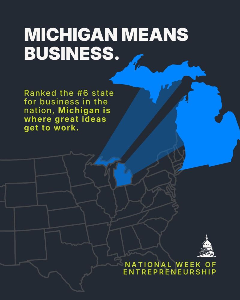 Image for the Tweet beginning: This National Entrepreneurship Week, we