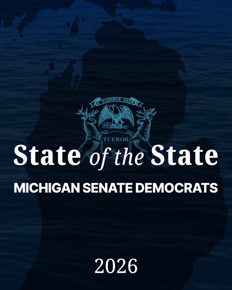Image for the Tweet beginning: Tonight is Michigan's State of