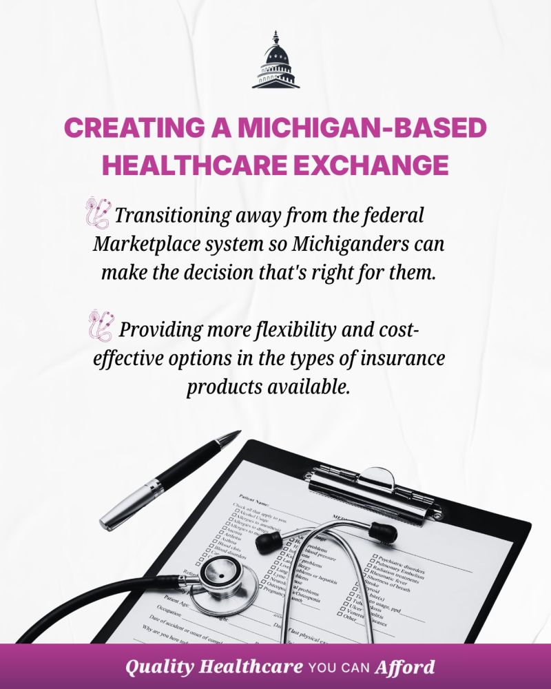 Image for the Tweet beginning: Michigan Senate Dems are taking