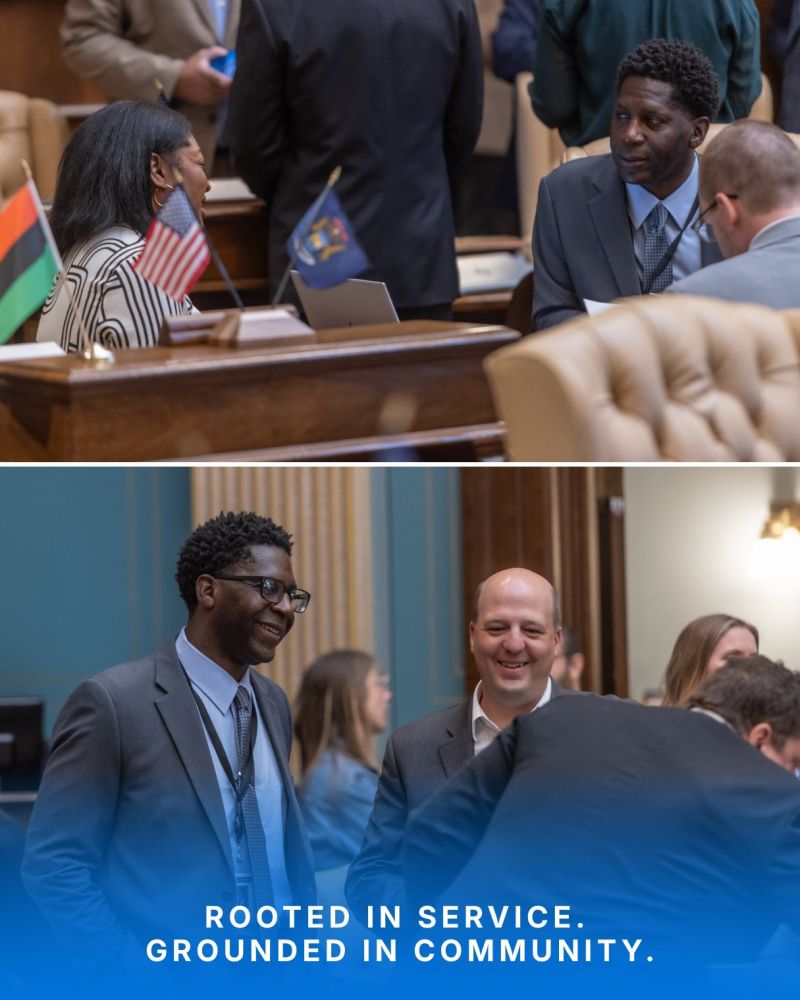 Image for the Tweet beginning: Our newest member, Sen. Chedrick