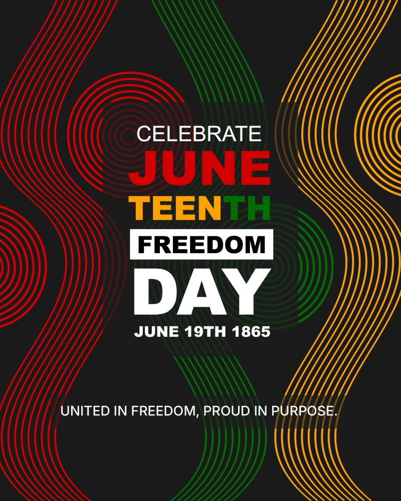 Image for the Tweet beginning: Juneteenth is both a celebration