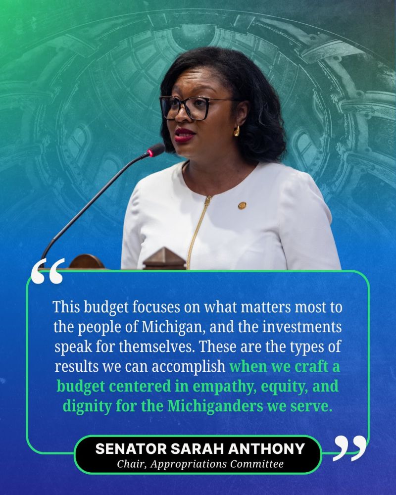 Image for the Tweet beginning: Appropriations Chair Sarah Anthony on