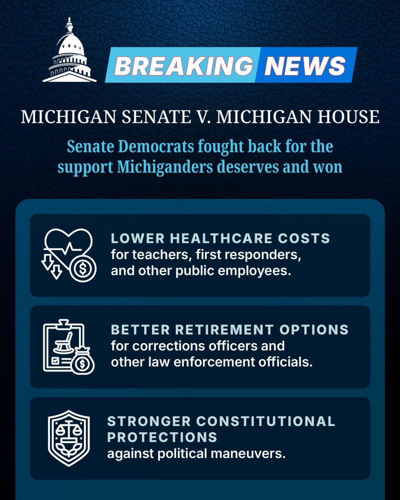 Image for the Tweet beginning: The Michigan Supreme Court made